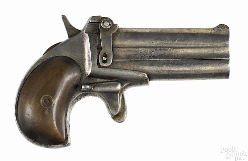 Remington Double Derringer, .41 rimfire caliber, with 3'' round barrels.