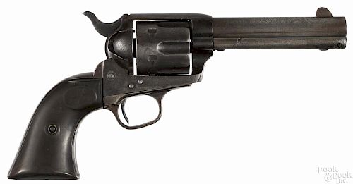 Colt single action Army six-shot revolver, .41 caliber, first generation black powder made in 1891