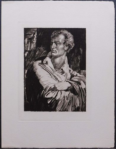Albert Decaris : Portrait de Virgile
