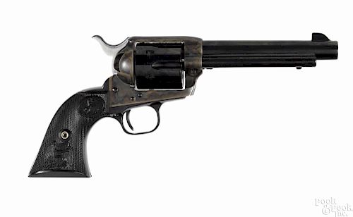 Colt third generation single action Army six-shot revolver, 44-40 caliber, with a Colt Mfg. box