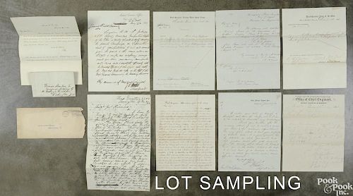 Civil War letters and ephemera from Robert Montgomery Smith Jackson, who was a surgeon
