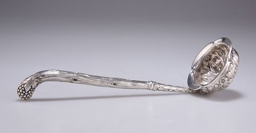 A GEORGE IV SCOTTISH SILVER TODDY LADLE