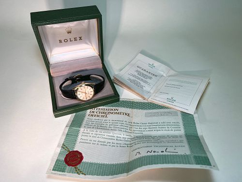Rolex Oyster Perpetual Gold Capped~ Ref. 1024~ Box & Papers