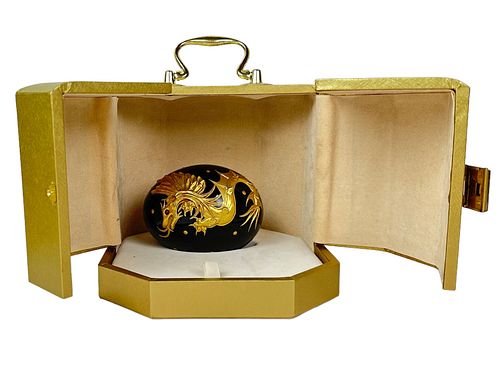 Theo Faberge Dragon Egg w/ Box
