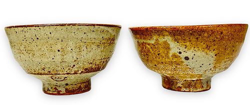 (2) Warren MacKenzie Studio Pottery Bowls (A)
