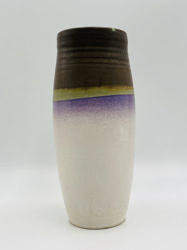 Vintage Studio Pottery Ceramic Vase, Signed