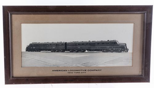 American Locomotive Company New Haven Train Photo