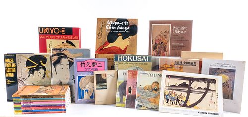 Collection of Japanese Ukiyo-e Books