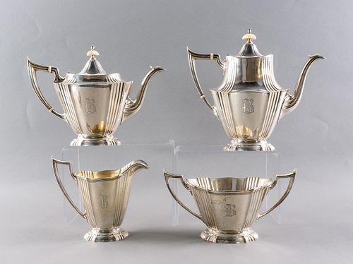 Durgin Sterling Silver Tea Set