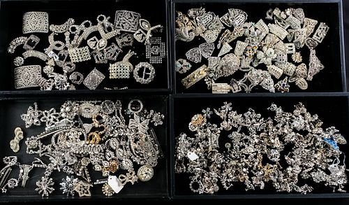 Collection of Rhinestone Jewelry