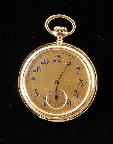 Antique Art Nouveau Pocket Watch - Meylan mov't
