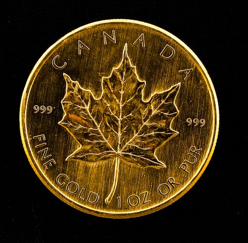 1981 Canadian Gold Maple Leaf $50 Coin