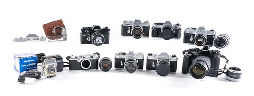 Collection of Canon Cameras & Parts
