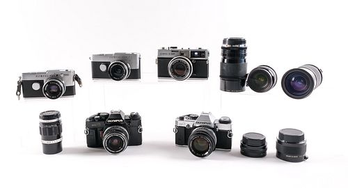 Collection of Olympus Camera & Parts