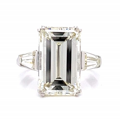Platinum 7.55 Ct. Diamond Engagement Ring