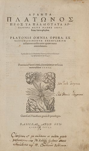 Platonis Omnia opera