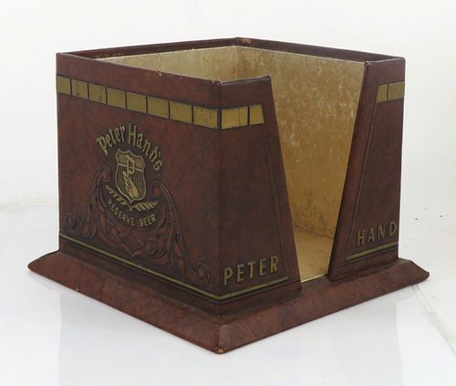 1953 Peter Hand Beer Napkin Caddy Chicago, Illinois
