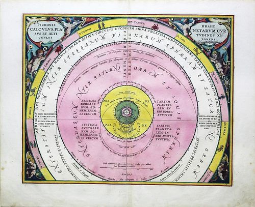 Colorful Celestial Charts by Andreas Cellarius