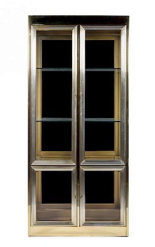 Mastercraft, SECOND HALF 20TH CENTURY, a vitrine cabinet