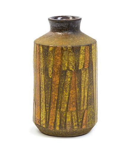 Bitossi, RAYMOR, CIRCA 1960, an Italian ceramic vase