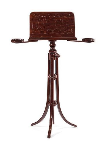 * Attributed to Thonet, AUSTRIA, FIRST HALF 20TH CENTURY, a bentwood music stand