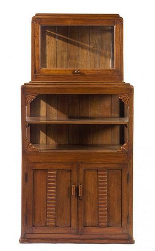 An American Art Nouveau Oak Cabinet, EARLY 20TH CENTURY,