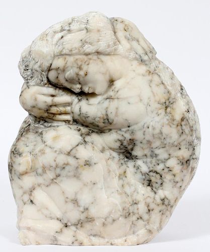 CARVED MARBLE SCULPTURE