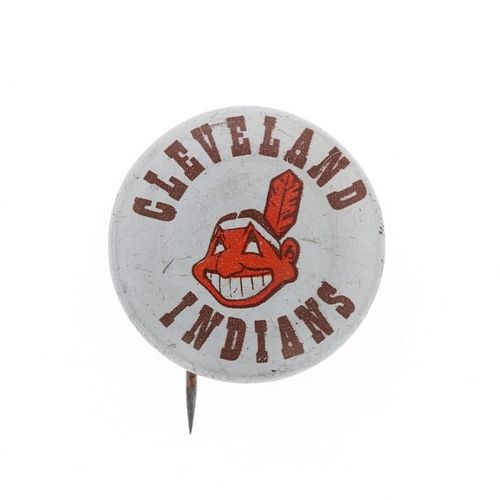 Cleveland Indians Spectator Fan Pin c. Mid 1900's