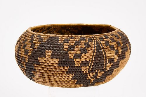 Native American Pomo Basket