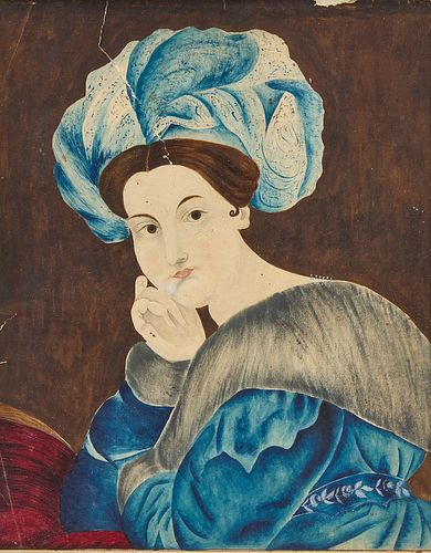 Watercolor Portrait of a Lady - Emily Eastman