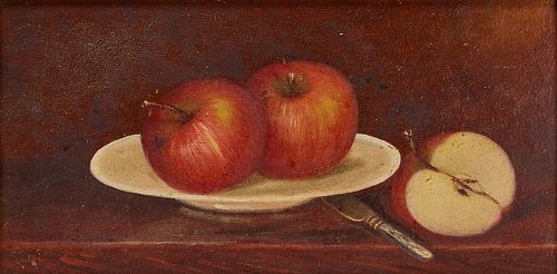 Folk Art Still Life - Apples