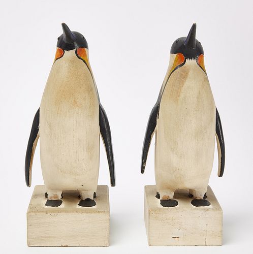 Pair of Charles Hart Penguins