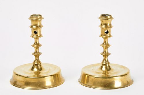 Pair of Early Candlesticks