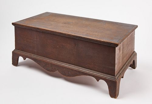 Small Early Walnut Blanket Chest