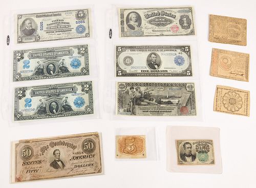 Antique United States Currency