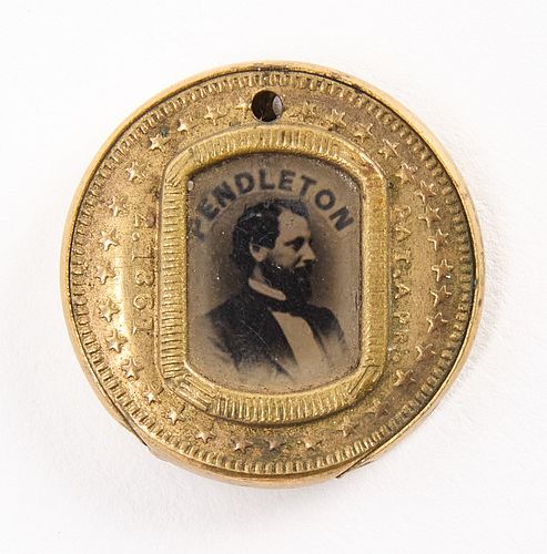 McCellan - Pendelton Ferrotype Badge