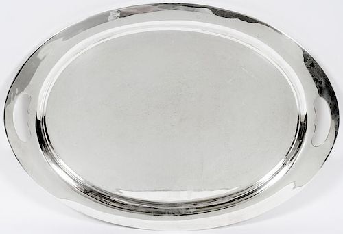 REED AND BARTON STERLING TRAY