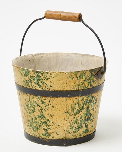 Paint-Decorated Shaker Bucket