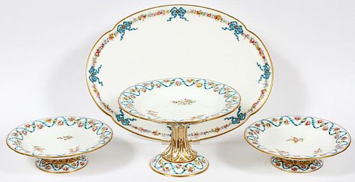 ROYAL WORCESTER TRAY AND OTHERS 4 PCS.