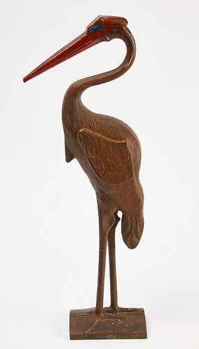 Cast Iron Stork