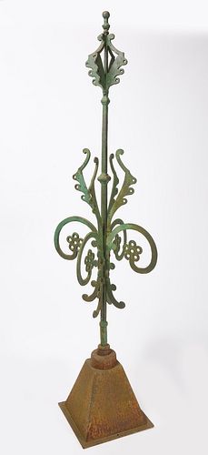 Cast Iron Architectural Finial