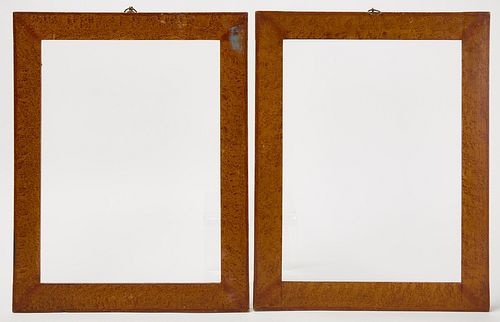 Pair of Paint-Decorated Frames