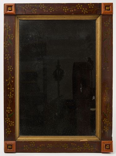 Paint-Decorated Mirror