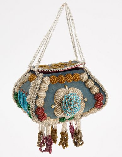 Iroquois Beaded Bag Dated 1904