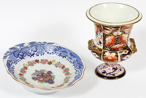 HAND-PAINTED PORCELAIN DECORATIVE OBJECTS 2