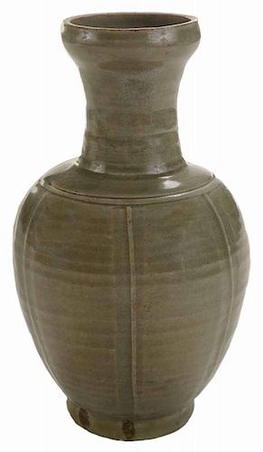 Celadon-Glazed Song Dynasty Vase