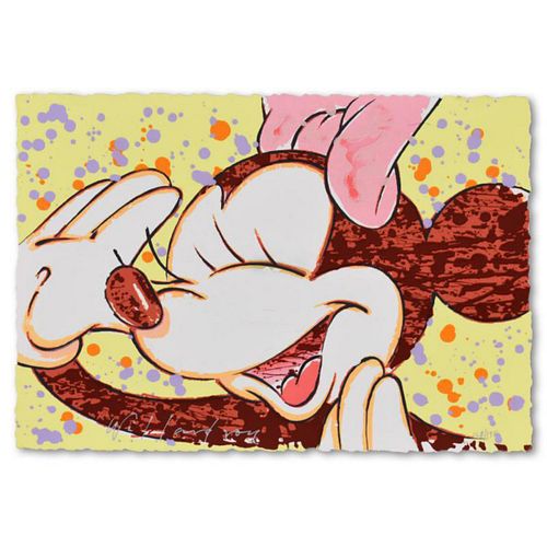 David Willardson, "Funny Business" Hand Signed Limited Edition Disney Serigraph with Letter of Authenticity.