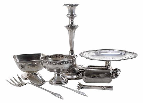 Nineteen Silver Table Items