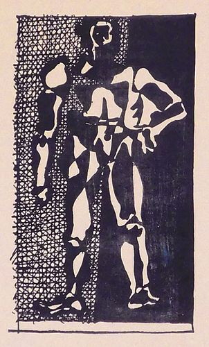Pablo Picasso:  Abstract Man