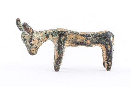 Ancient Luristan Bronze Animal Figurine